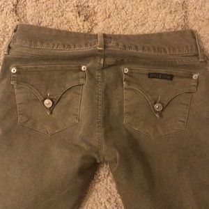 Hudson Olive green skinny jean